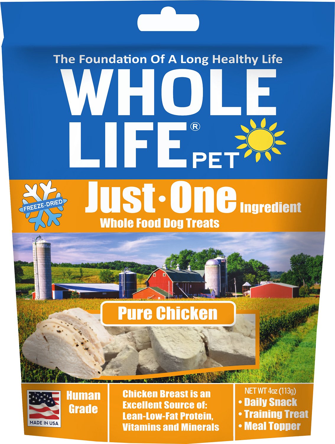 whole life freeze dried chicken