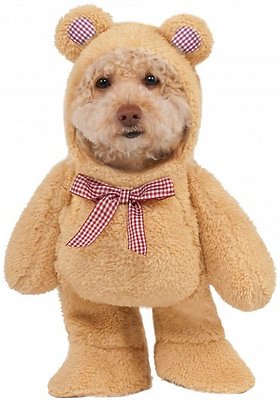 Rubie's Costume Company Walking Teddy Bear Dog & Cat Costume, Small