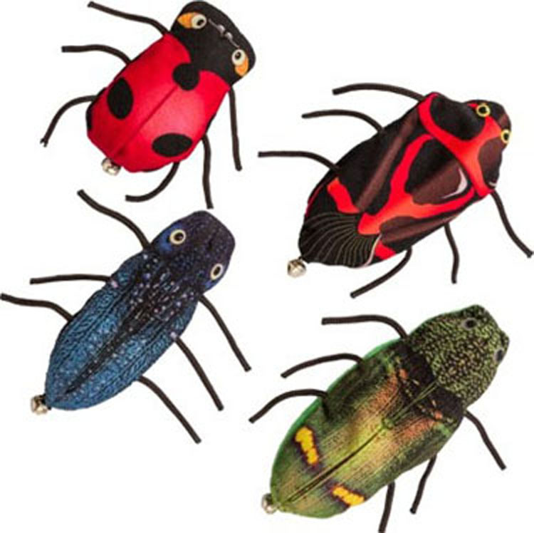 Ethical Pet Nice Catch Insect Catnip Cat Toy, Assorted