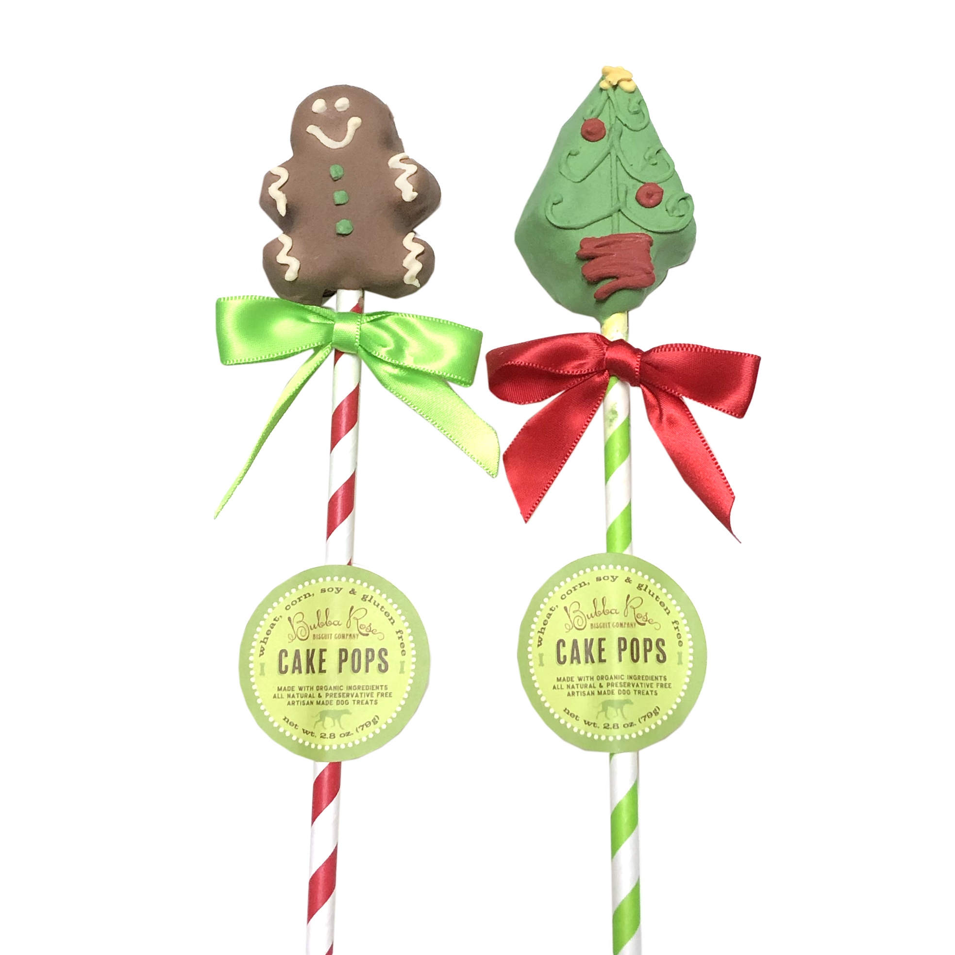 Bubba Rose Biscuit, Holiday Cake Pops Dog Treats