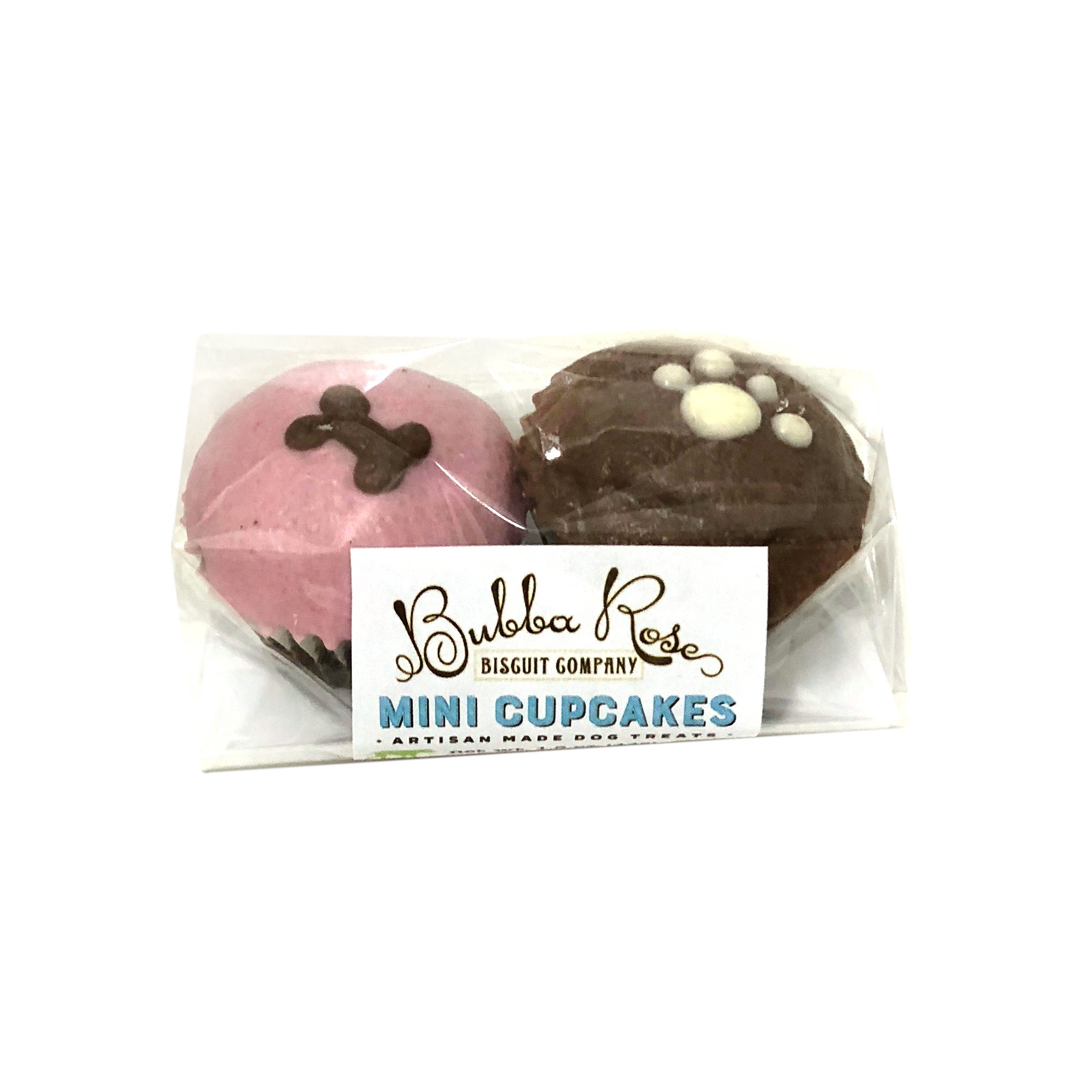 Bubba Rose Biscuit, Mini Cupcakes Dog Treats 2-Pack, Holiday