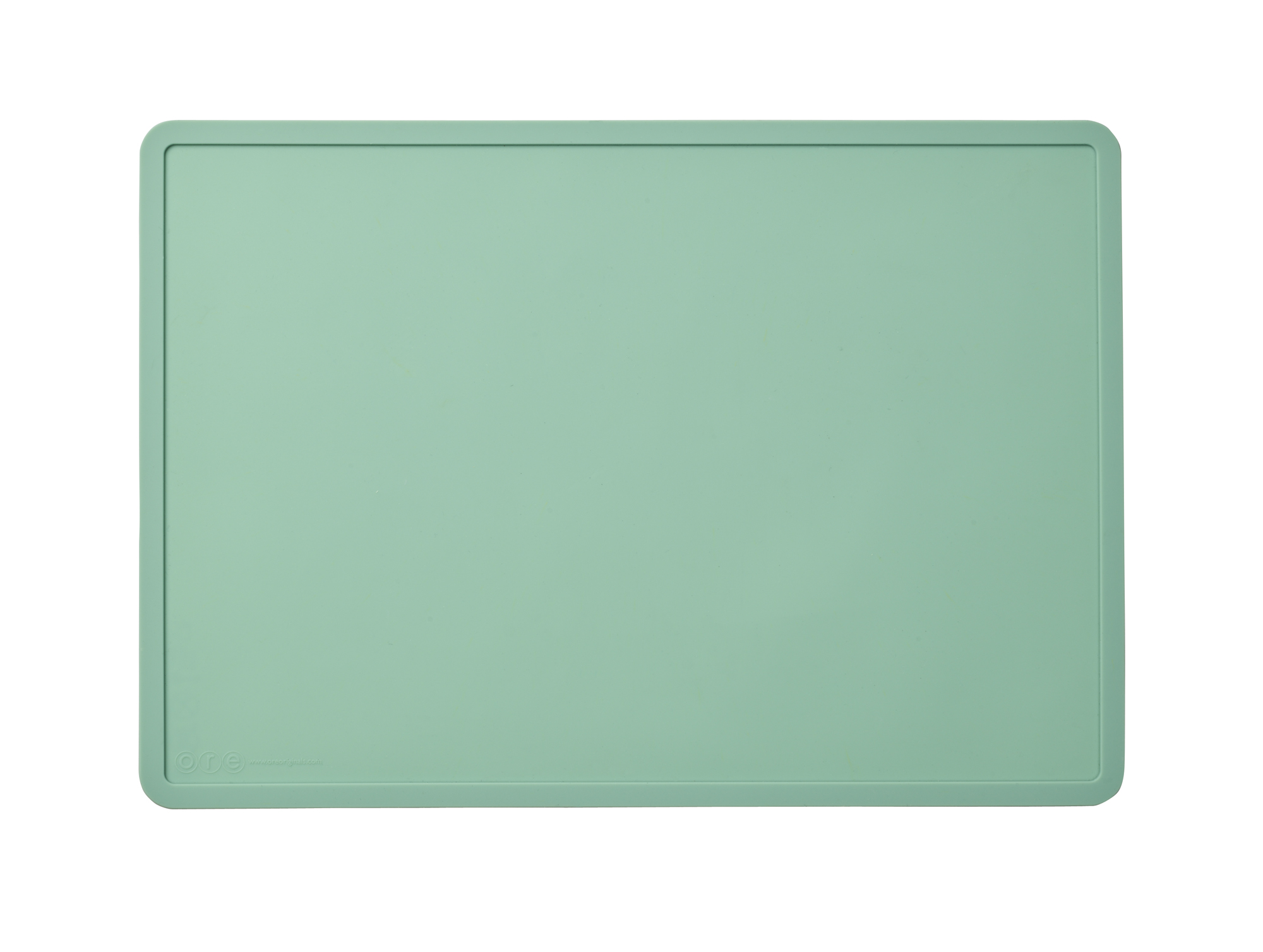 Ore Pet Silicone Dog & Cat Placemat Jade Fw Dog Food & Water Placemat, Jade