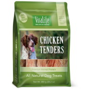 VitaLife Apple & Chicken Wraps Grain-Free Jerky Dog Treats, 454-gram
