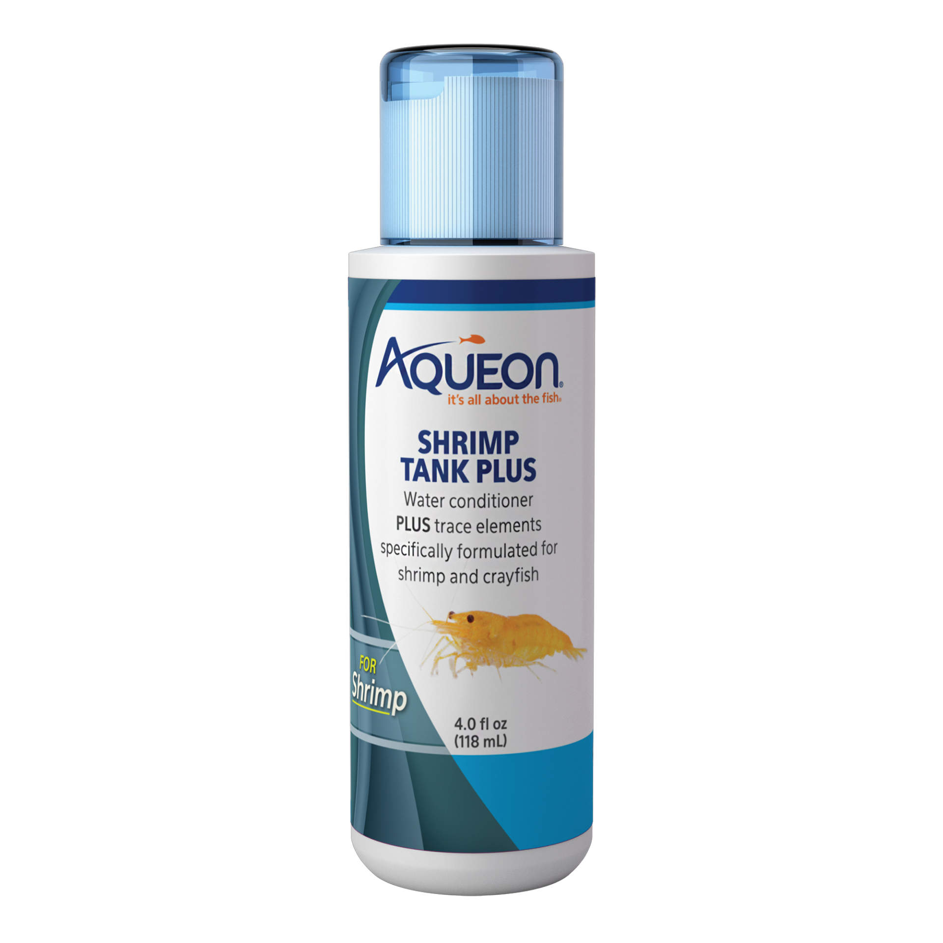 Aqueon Shrimp Tank Plus Water Conditioner for Aquariums, 4-oz (Size: 4-oz)