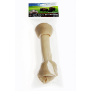 Tasman's American Bison Rawhide Bones Dog Treats, Large, 1-count