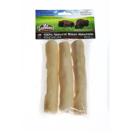 Tasman's American Bison Rawhide Rolls Dog Treats, Medium, 3-pk
