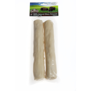 Tasman's American Bison Rawhide Rolls Dog Treats, Large, 2-pk