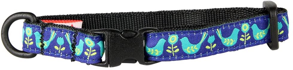 RC Pets Kitty Breakaway Cat Collar, Bird Teal