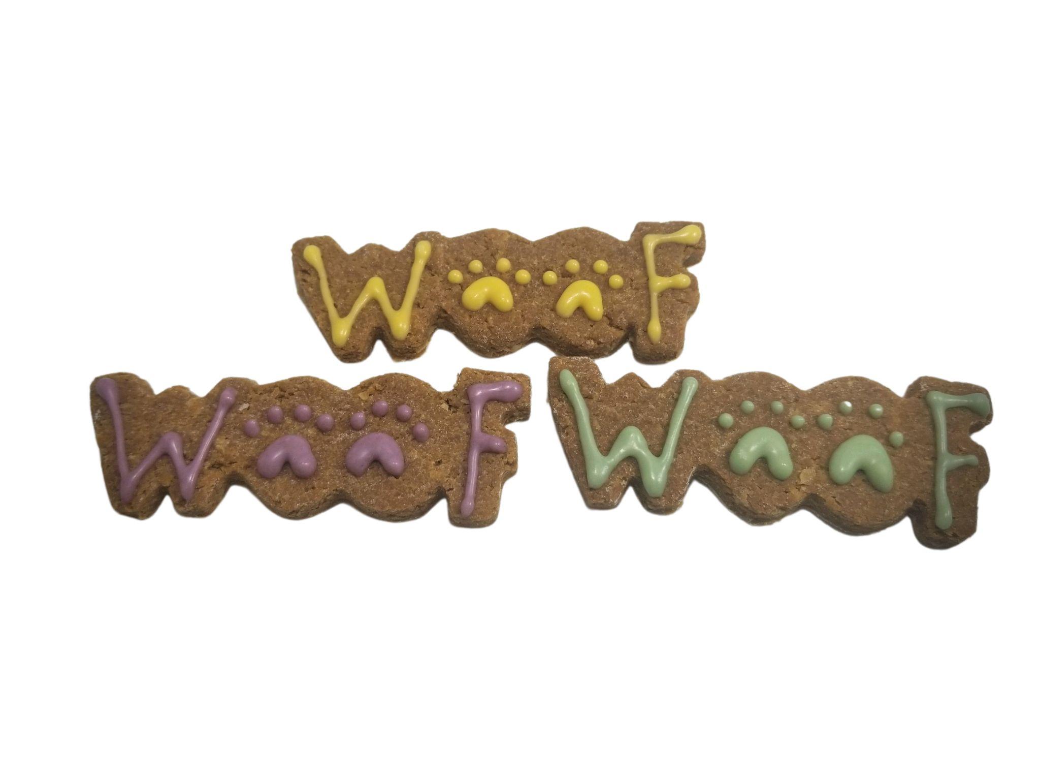 Paws Gourmet Bakery Woof Bite Dog Treats, 3-in x 1-in (**)