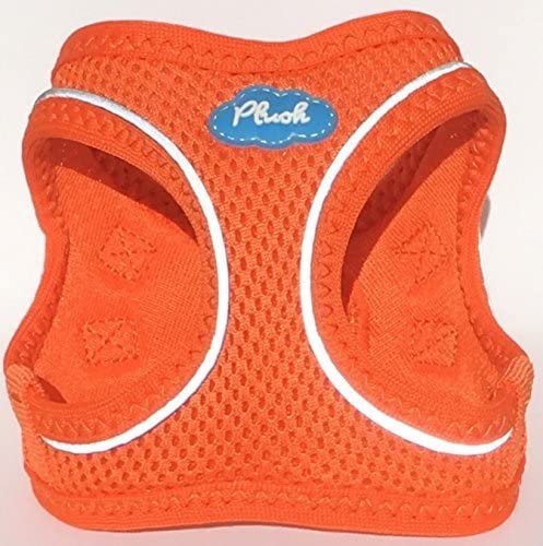 MyPlushusa Step In Air Mesh Dog Harness, Orange