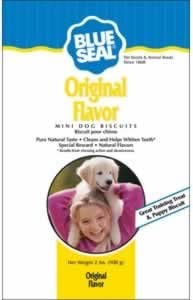 Blue Seal Original Flavored Biscuits Dog Treats, Medium, 4-lb