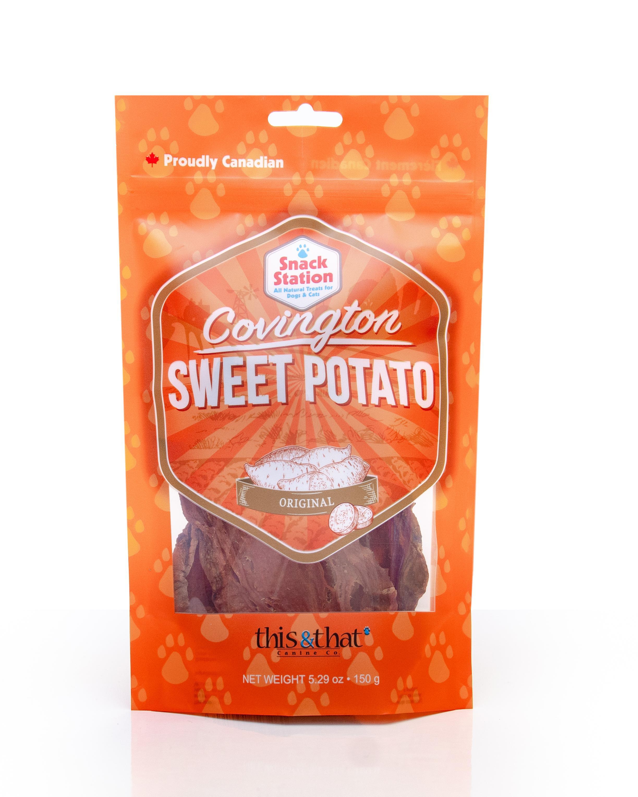 This & That Sweet Potato Original Dehydrated Dog Treats