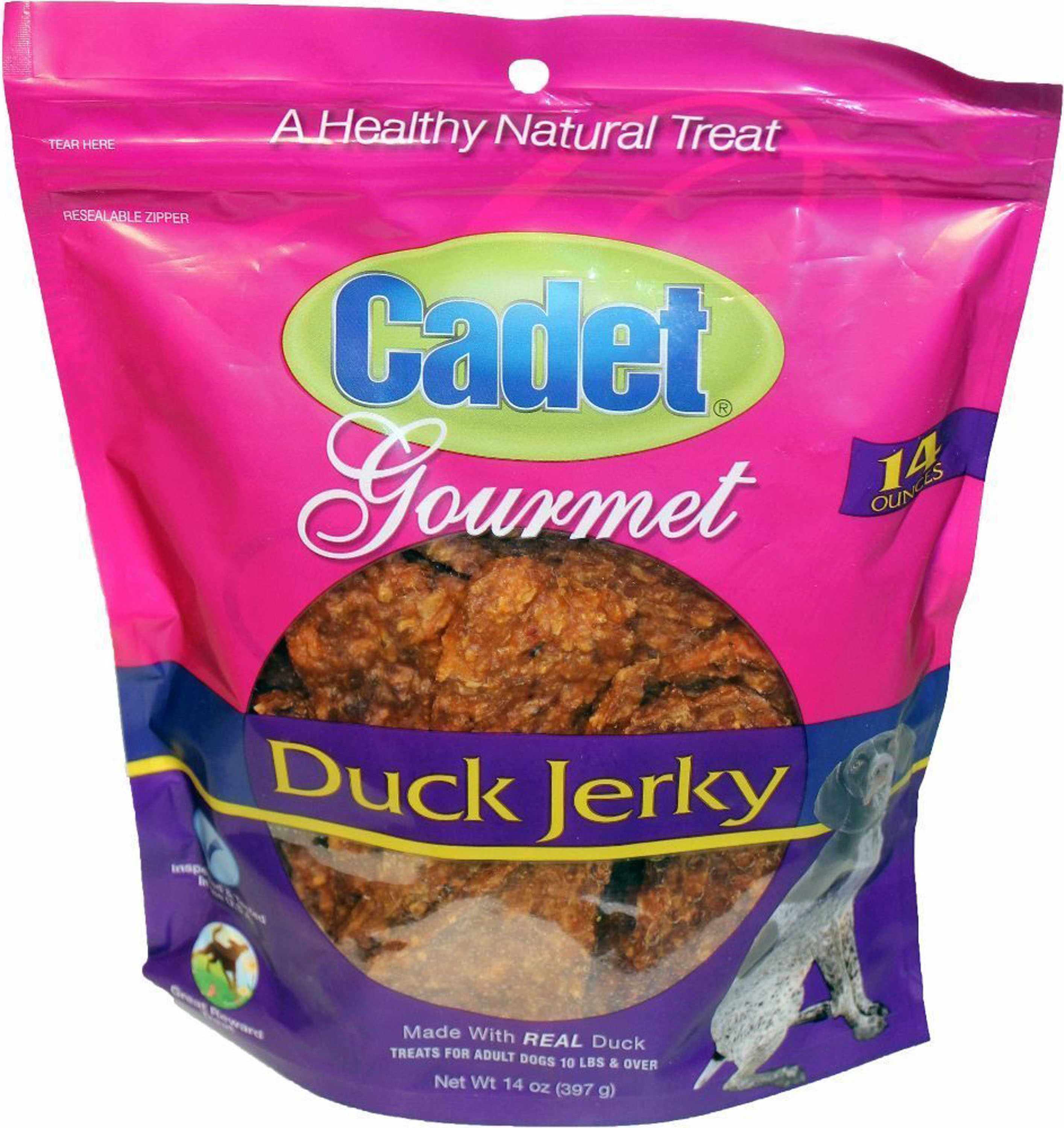 Cadet Gourmet Duck Jerky Dog Treats