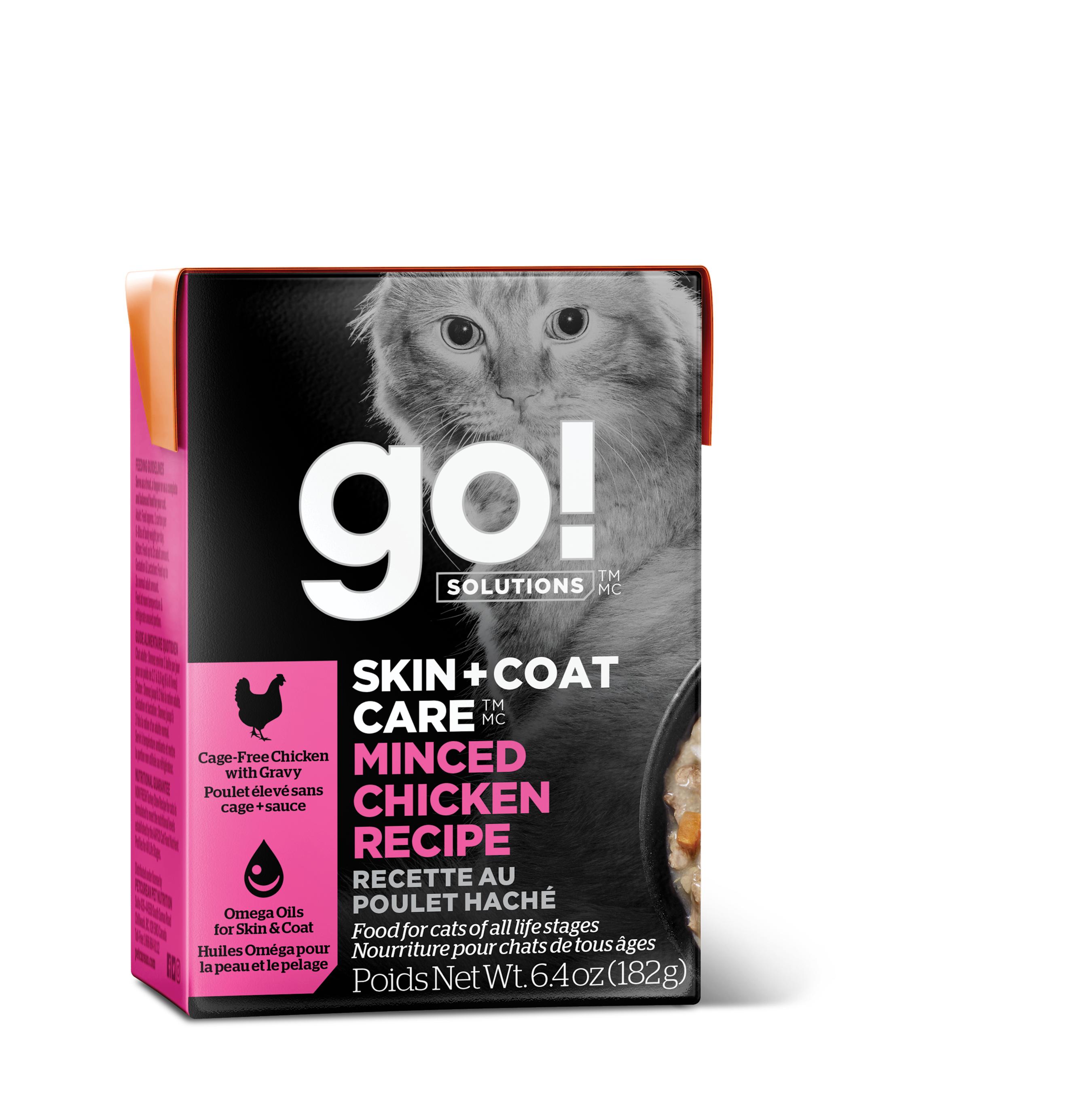 wet cat food for skin and coat