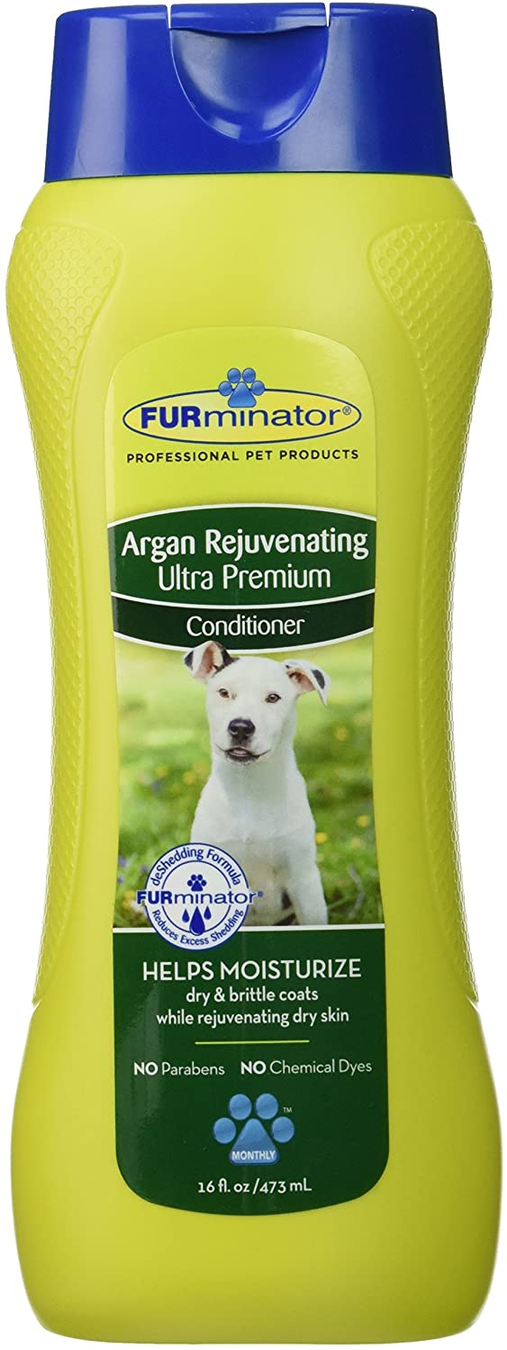 FURminator Argan Rejuvenating Ultra Premium Dog Conditioner, 16-oz