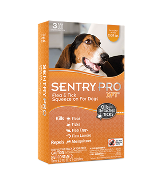 Sentry Pro XFT Flea & Tick Squeeze on for Dogs