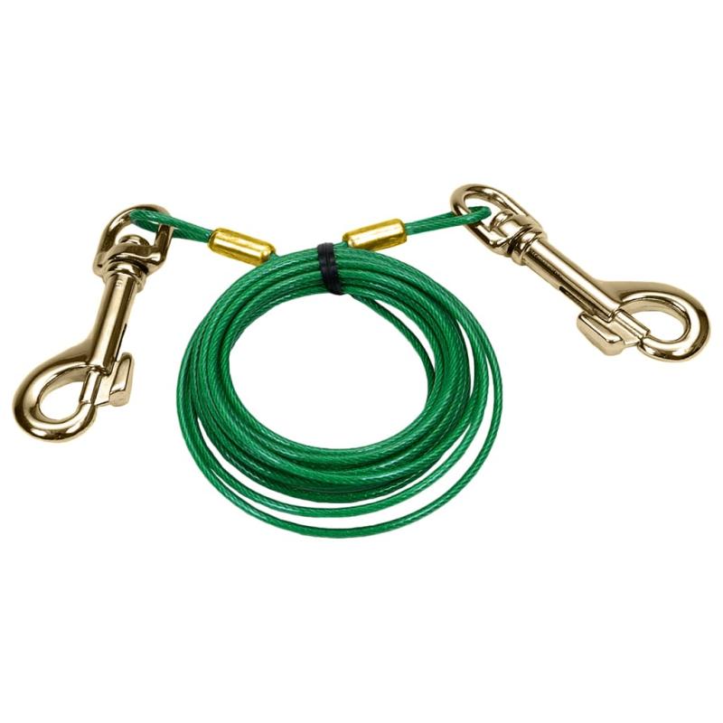 Titan Puppy Tie Out Cable, 12-ft (Size: 20-ft)