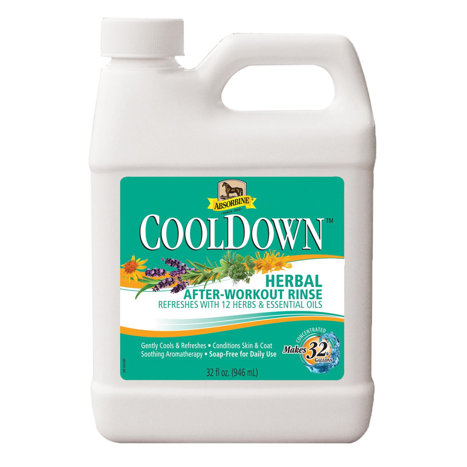 Absorbine CoolDown After Workout Rinse Concentrate for Equine, 32-oz (Size: 32-oz)