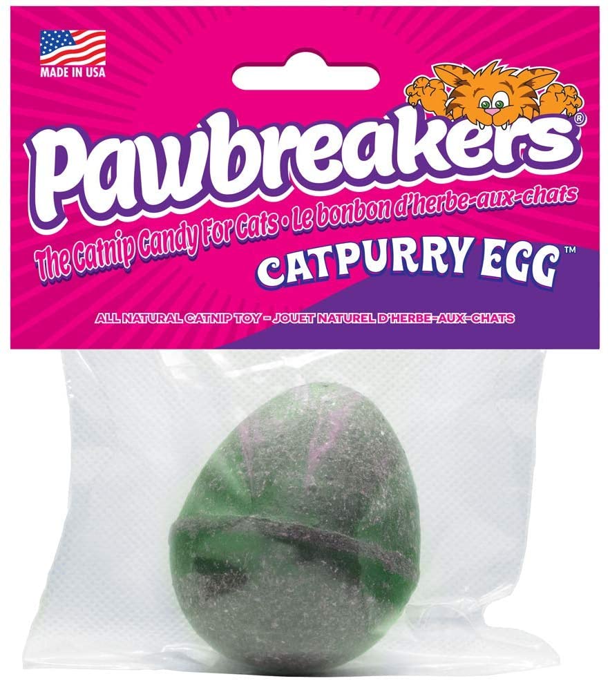 Pawbreakers! Caturry Egg Cat Catnip Toy