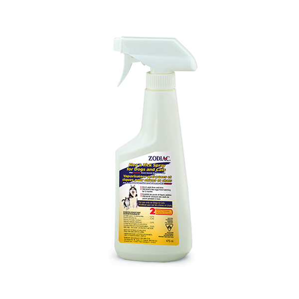 Zodiac Flea & Tick Spray for Cats & Dogs, 475-mL