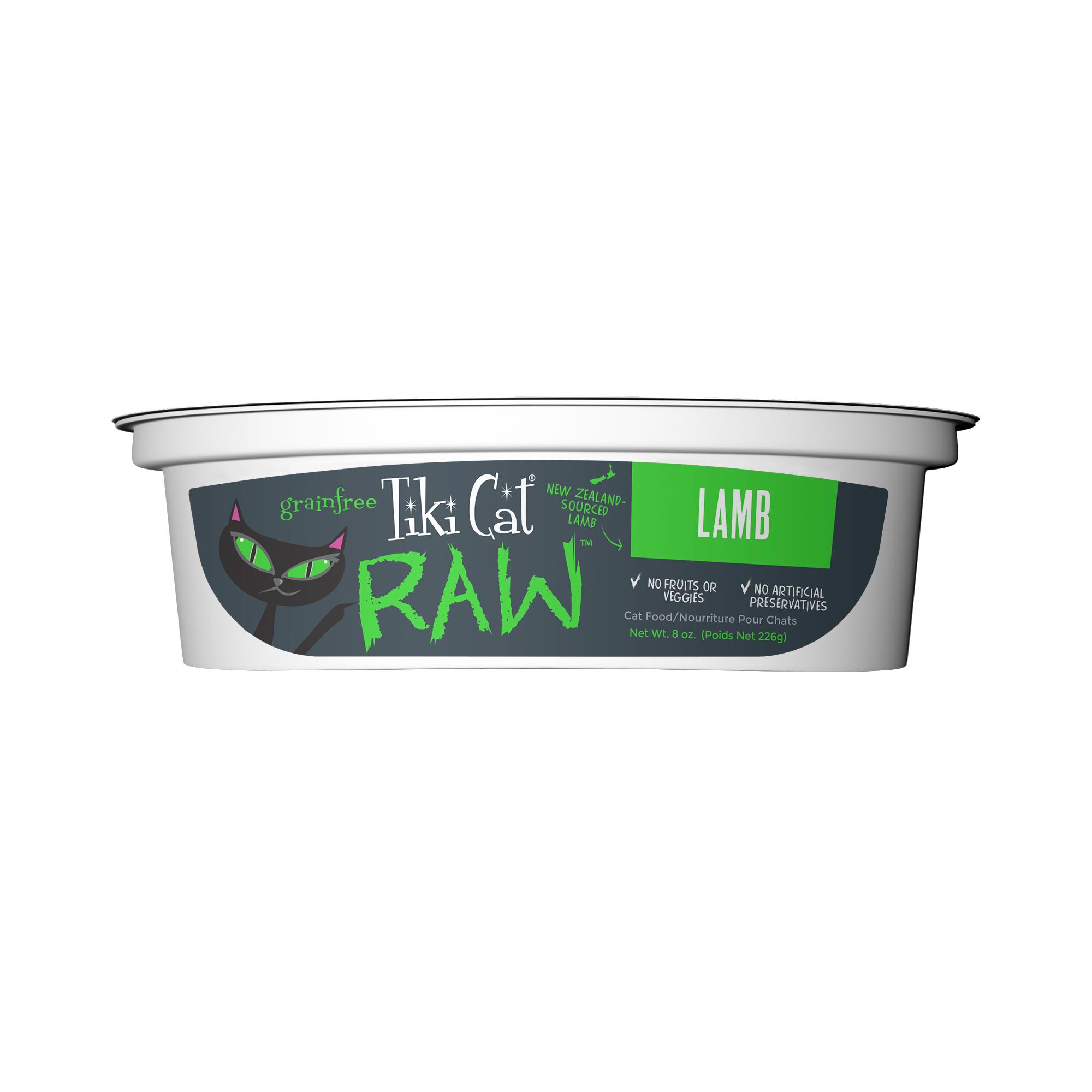 Tiki Cat Raw Lamb Frozen Cat Food