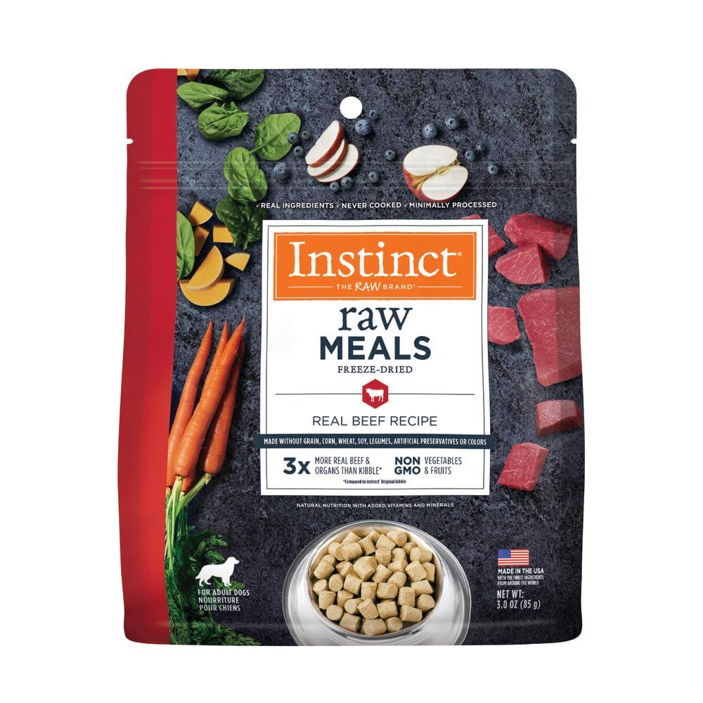 Instinct Raw Meals Real Beef Freeze-Dried Dog Food