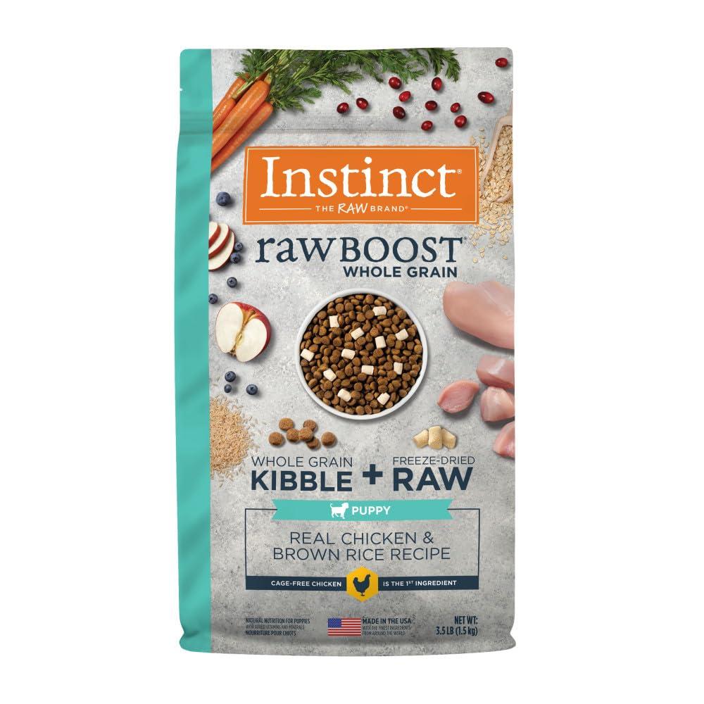 Instinct Raw Boost Whole Grain Real Chicken & Brown Rice Puppy Dry Dog Food
