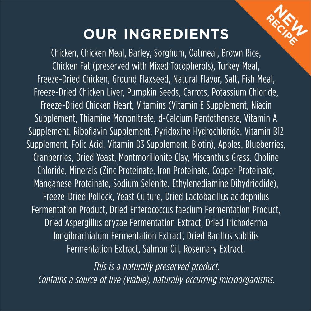 Instinct Raw Boost Whole Grain Real Chicken & Brown Rice Dry Dog Food, 20-lb