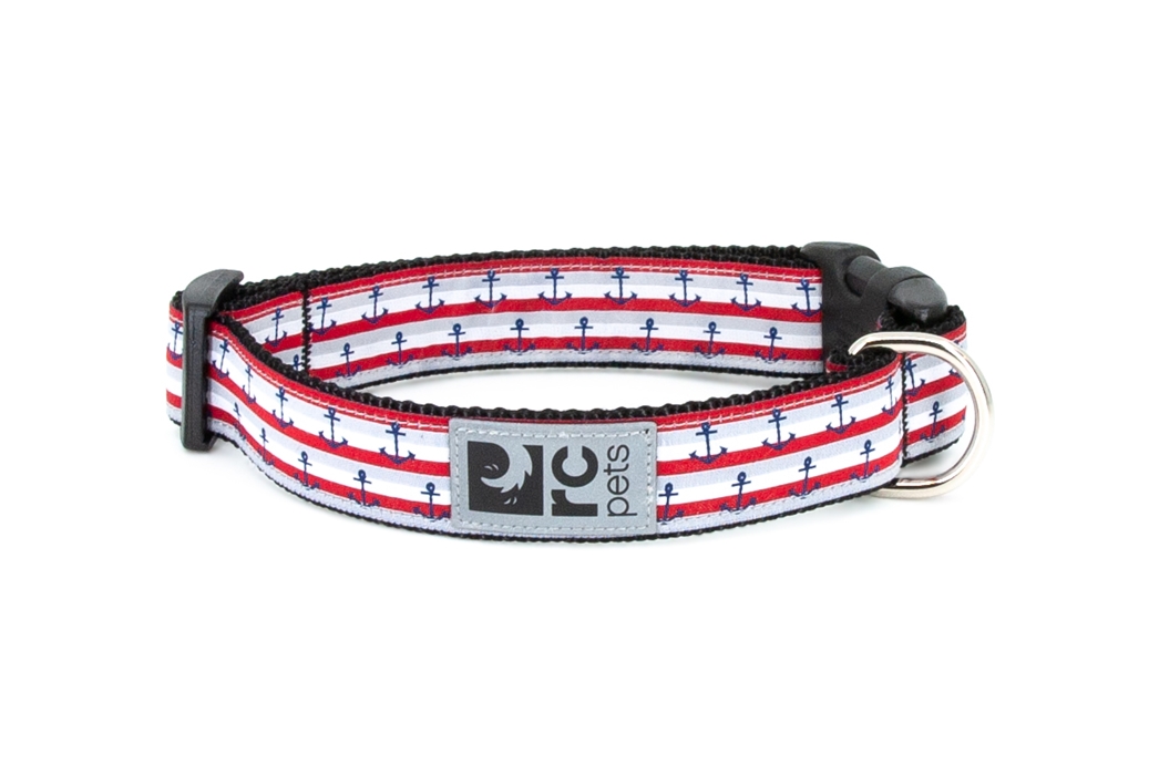 RC Pets Clip Dog Collar, Nautical