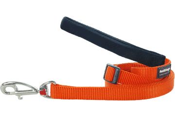 Red Dingo Classic Dog Lead, Orange, 20-mm