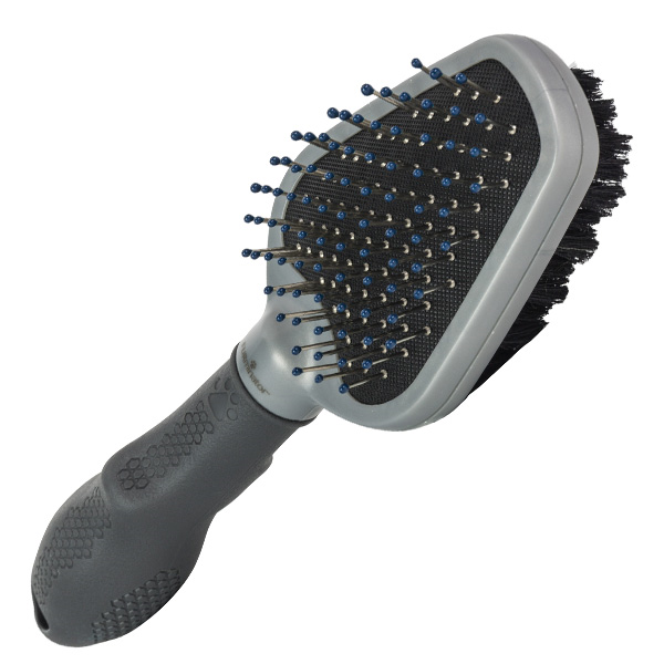 FURminator Dual Grooming Brush for Cats & Dogs