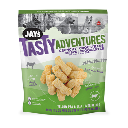 Jay's Yellow Pea & Beef Liver Country Crisps Dog Treats