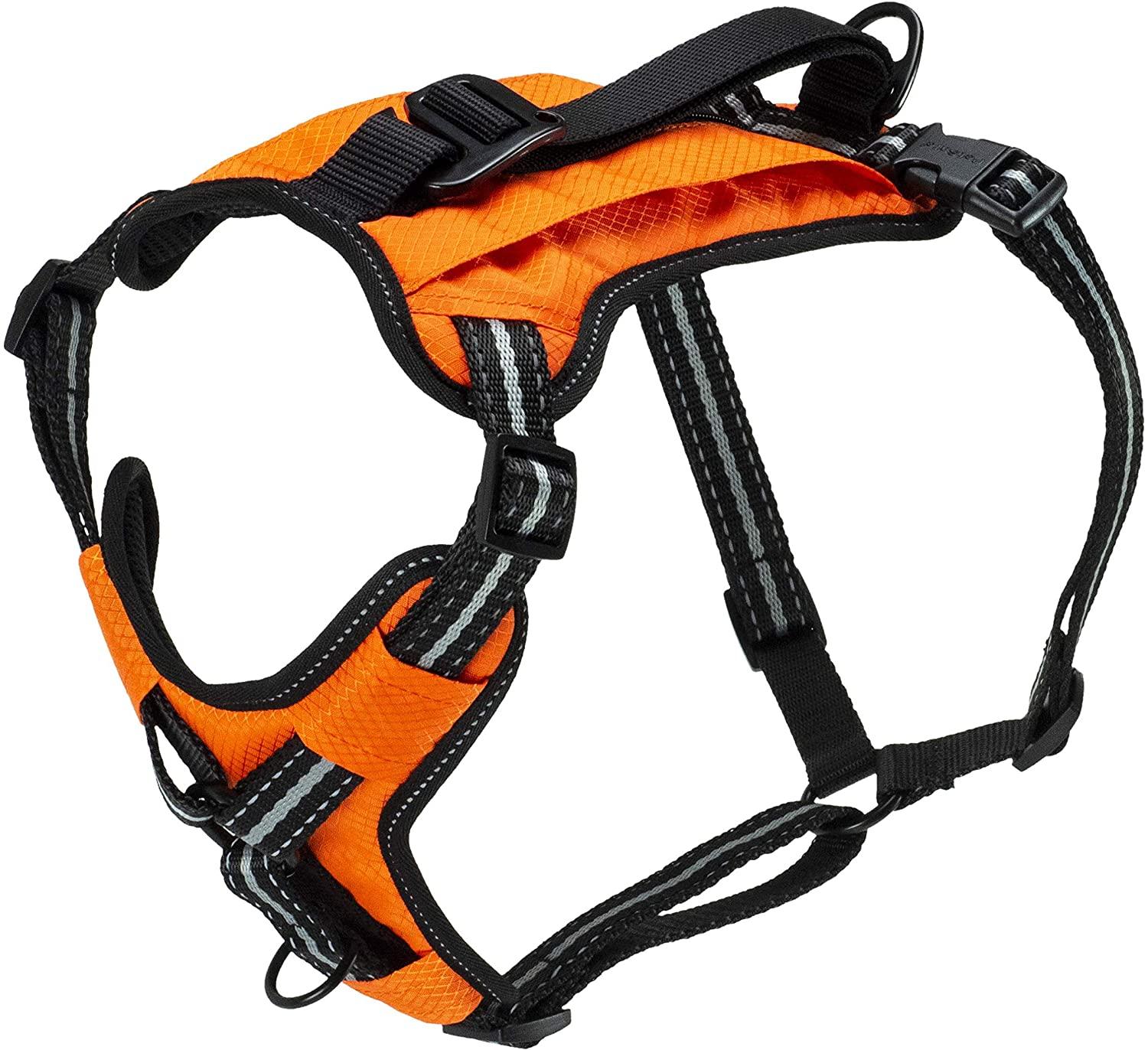 PetSafe Walk-Along Dog Harness, Orange, Medium