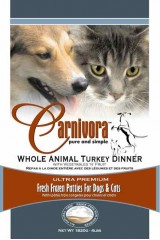 Carnivora Turkey Dinner Frozen Cat & Dog Food