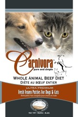 Carnivora Whole Animal Beef Diet Frozen Cat & Dog Food