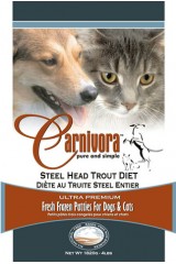 Carnivora Whole Animal Steelhead Trout Frozen Cat & Dog Food