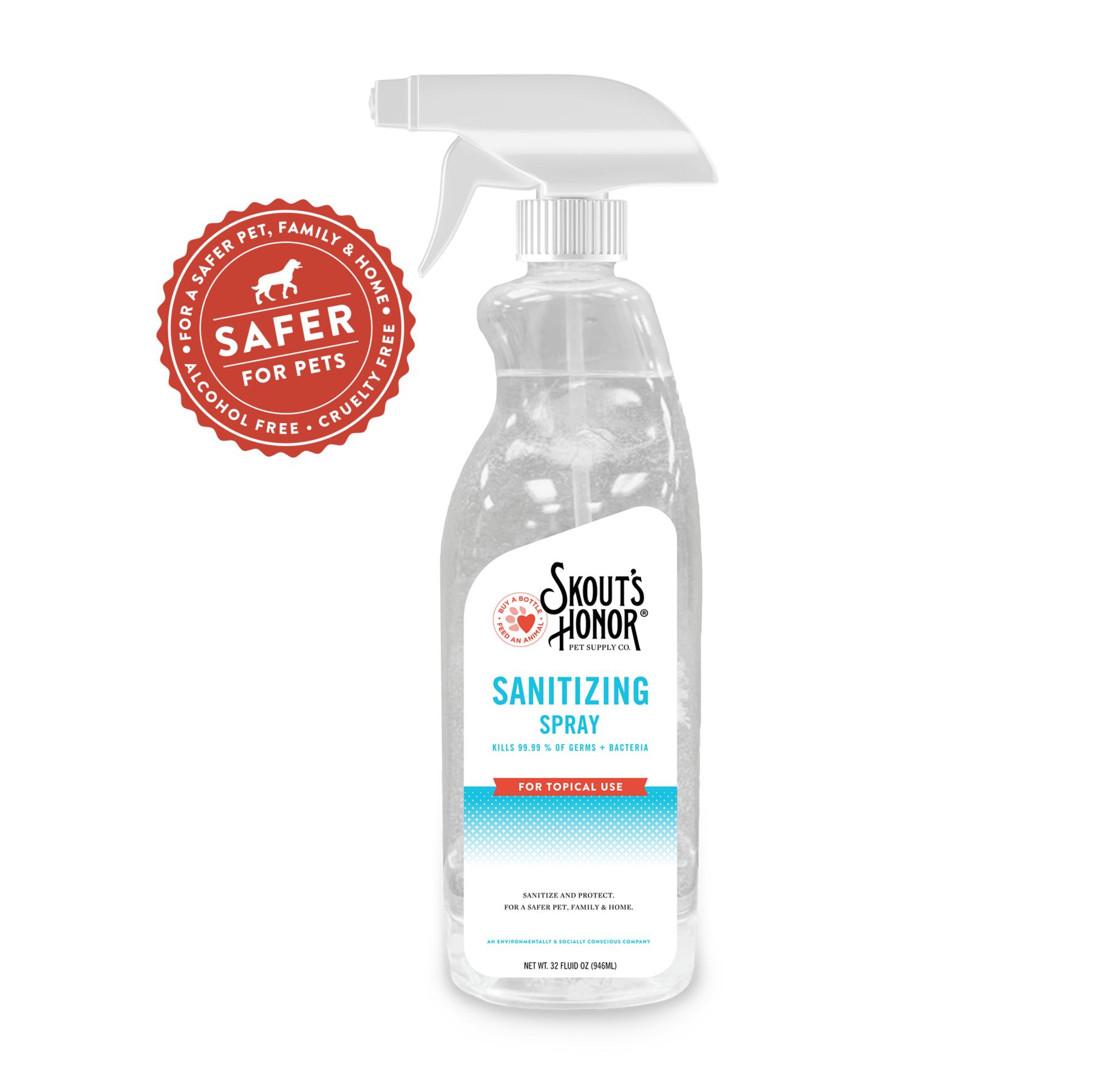 Skout's Honor Topical Sanitizing Spray for Dogs