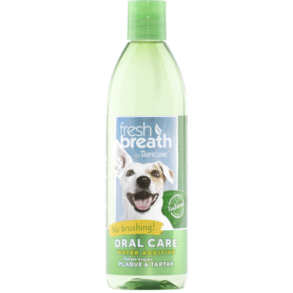 Tropiclean Fresh Breath Dental Health Solutions for Dogs, 236-mL