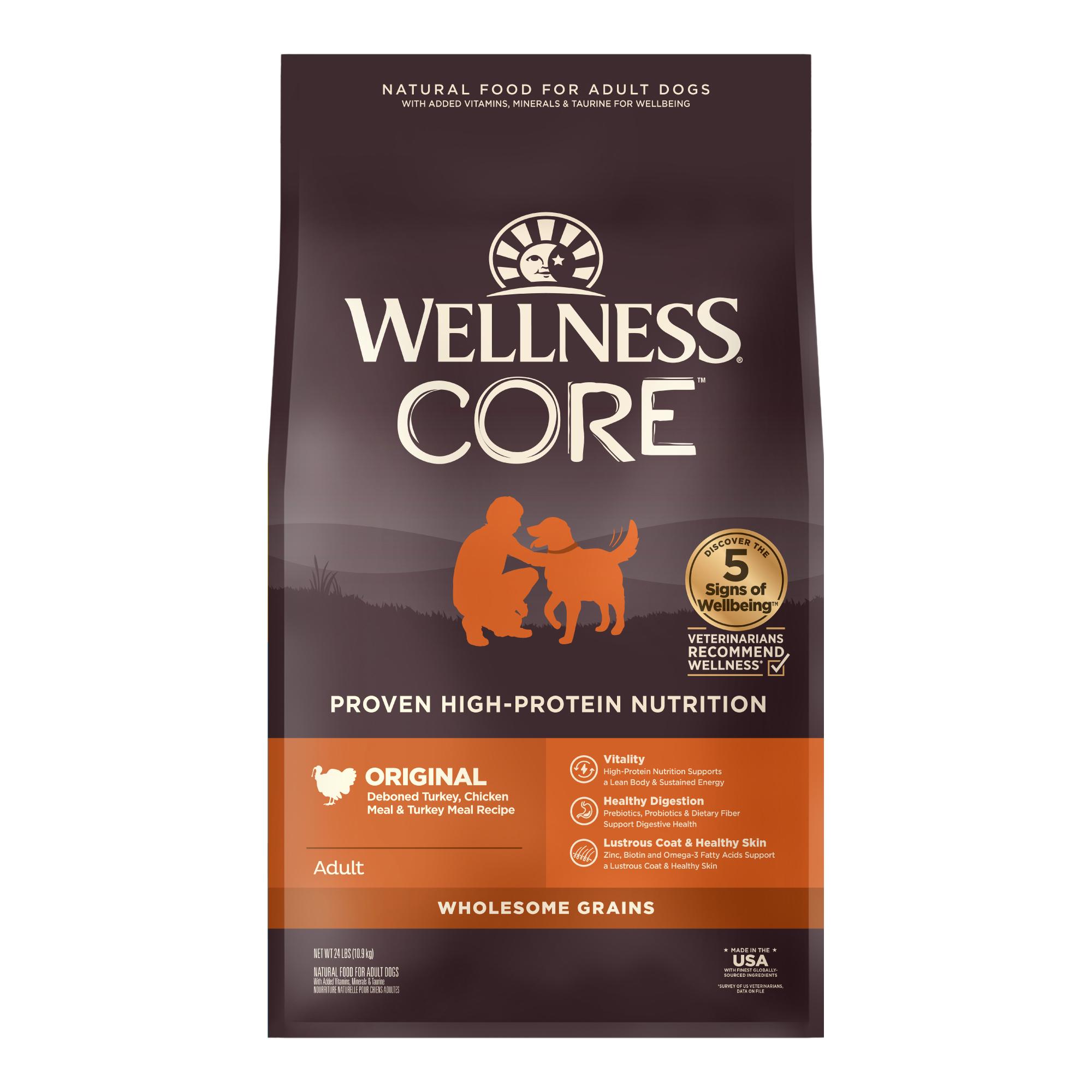 Wellness CORE Original Turkey & Chicken Wholesome Grains Dry Dog Food