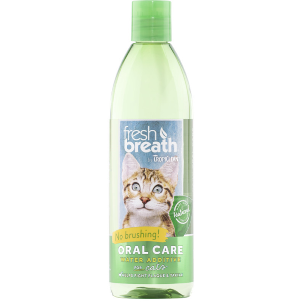 Tropiclean Fresh Breath Water Additive for Cats, 236-mL