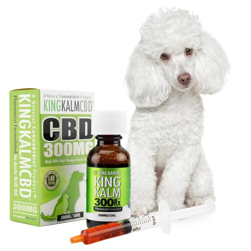 King Kanine King Kalm Alternative Supplement for Dogs, 300mg, 30-mL