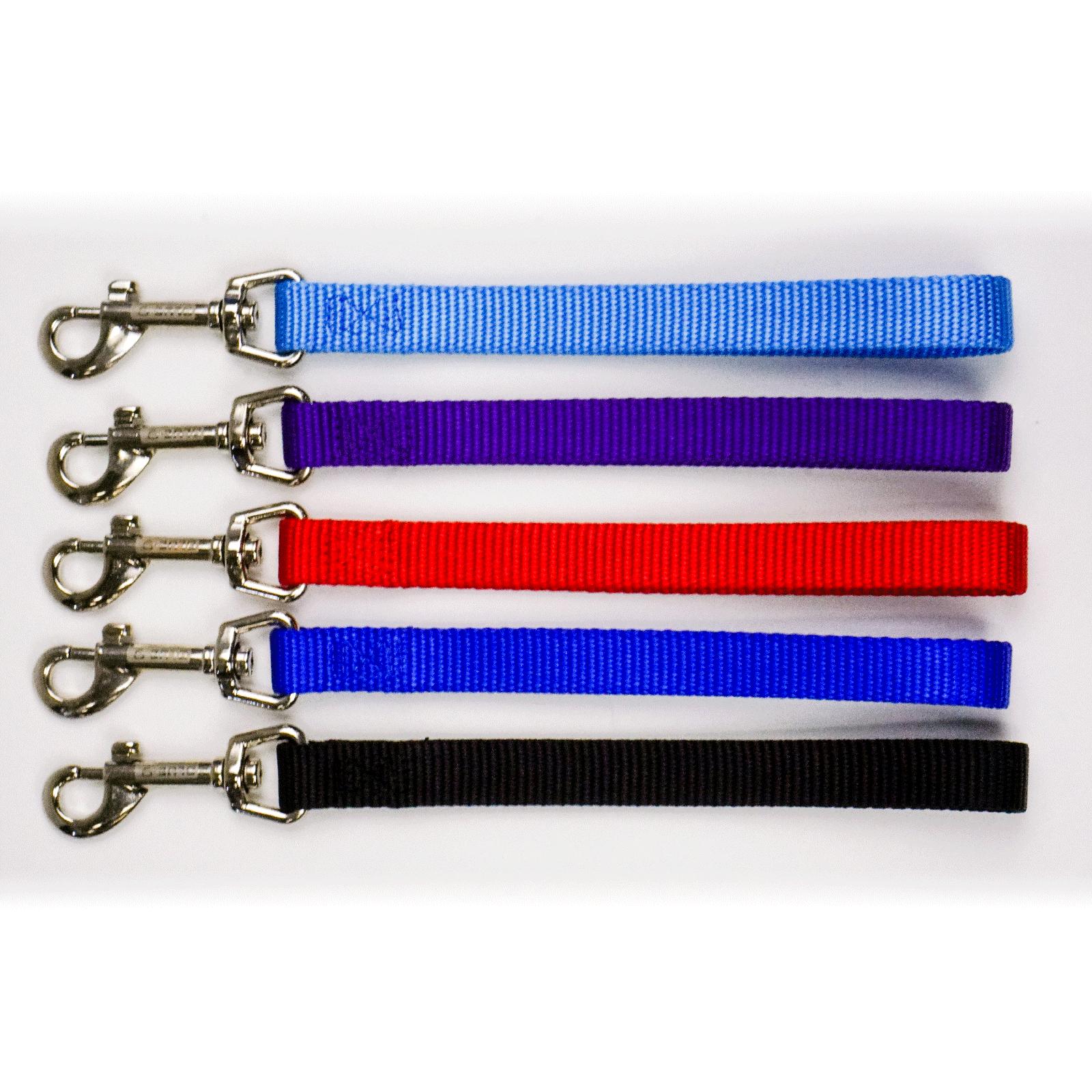 Blue-9 Tab Dog Leash, Blue