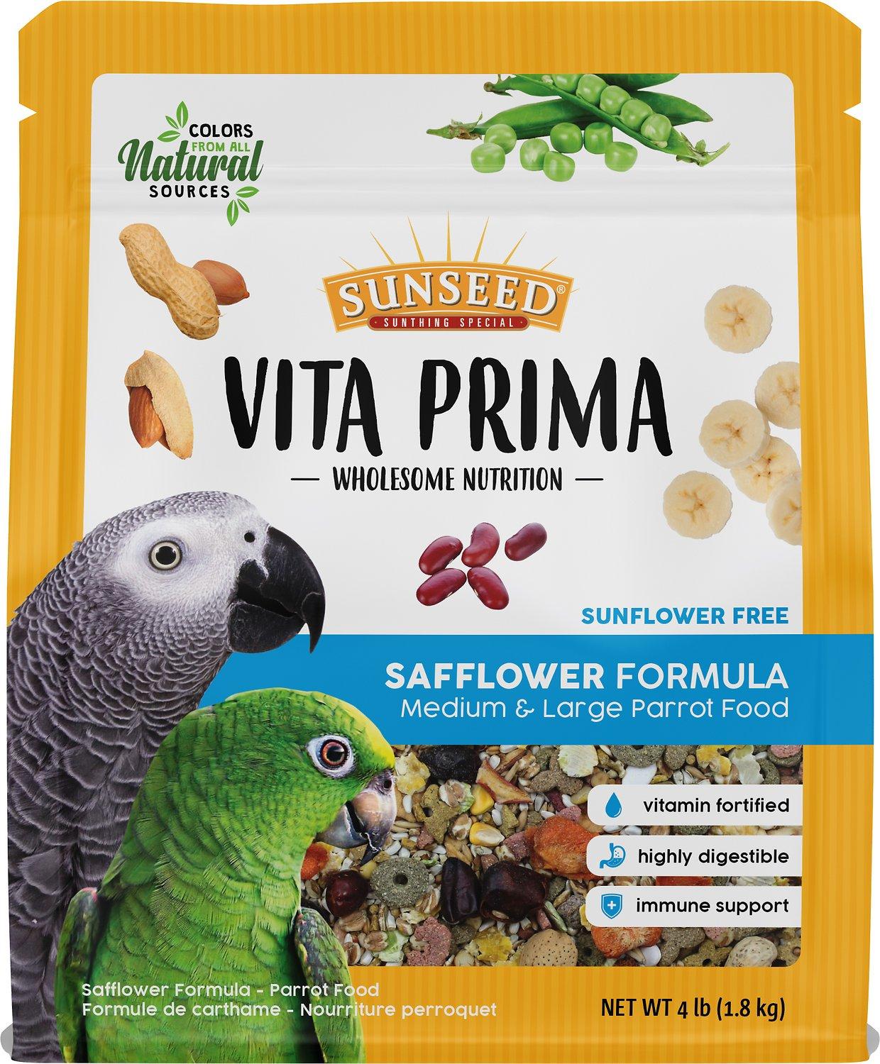 Sunseed Vita Prima Safflower Formula Medium & Large Parrot Food