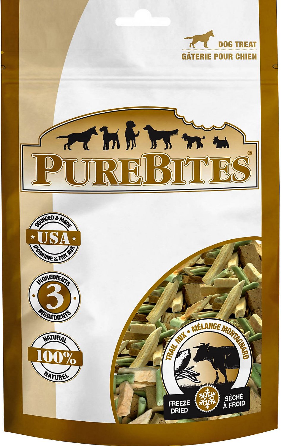 PureBites Trail Mix Freeze-Dried Dog Treats