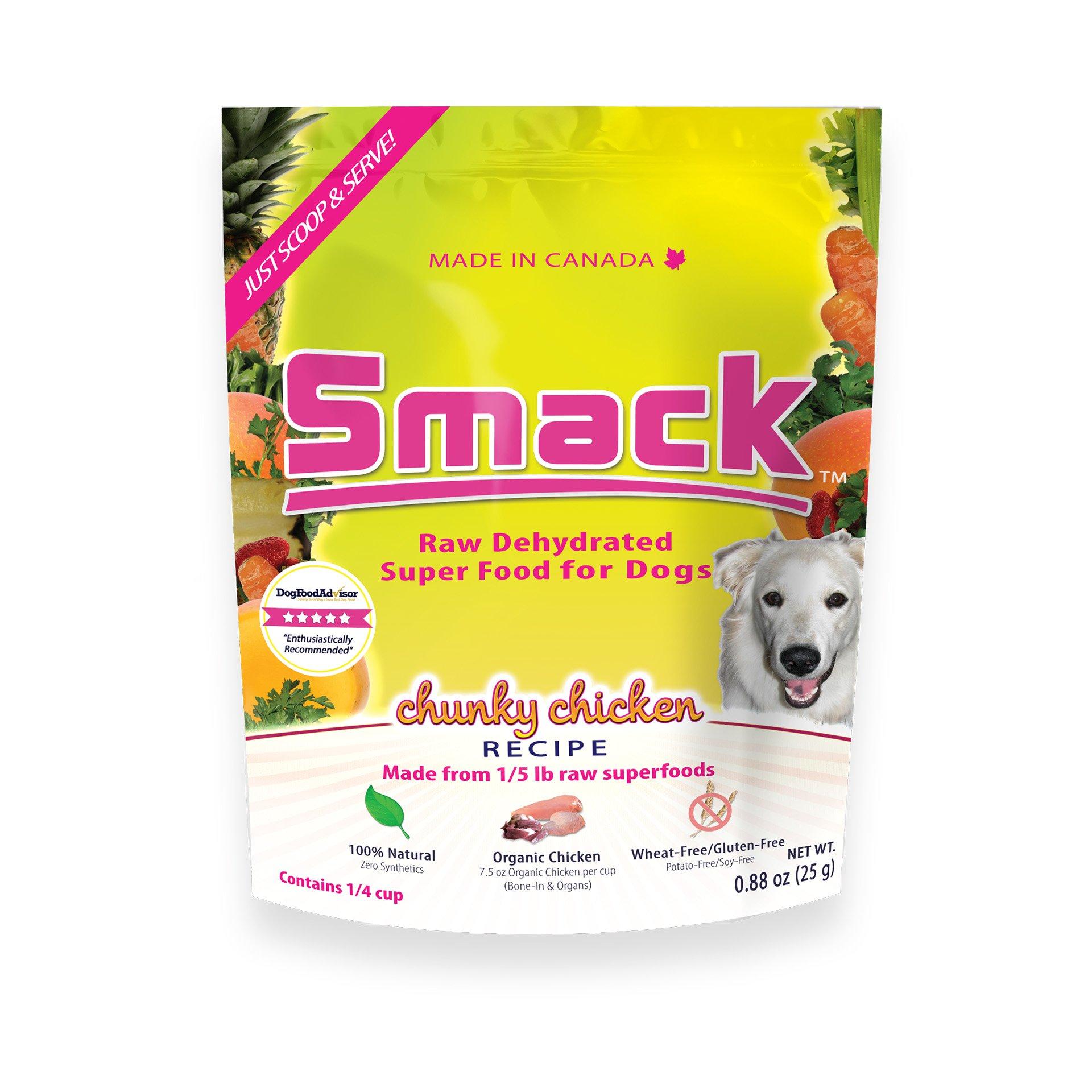 Smack Chunky Chicken Raw Dehydrated Dog Food