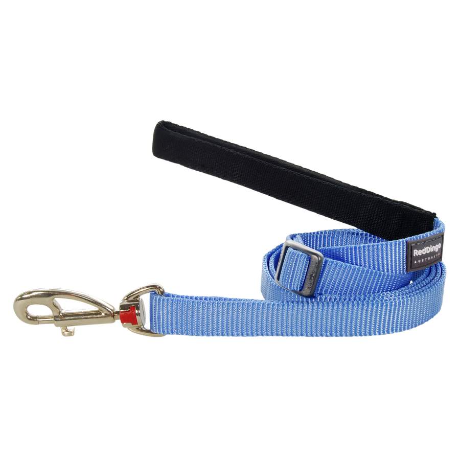 Red Dingo Classic Dog Lead, Medium Blue, 25-mm