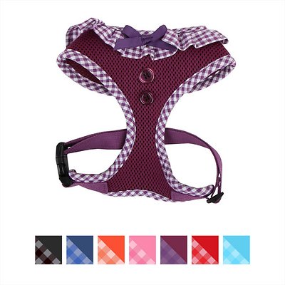 Puppia Vivien A Style Dog Harness, Purple, Small (**)