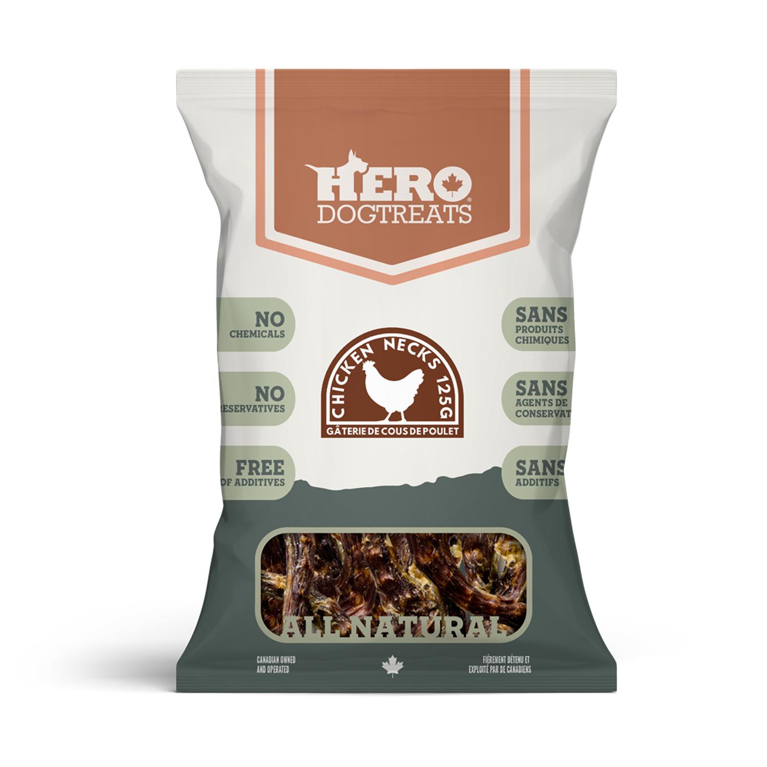 HeroDogTreats Chicken Necks Dog Treats
