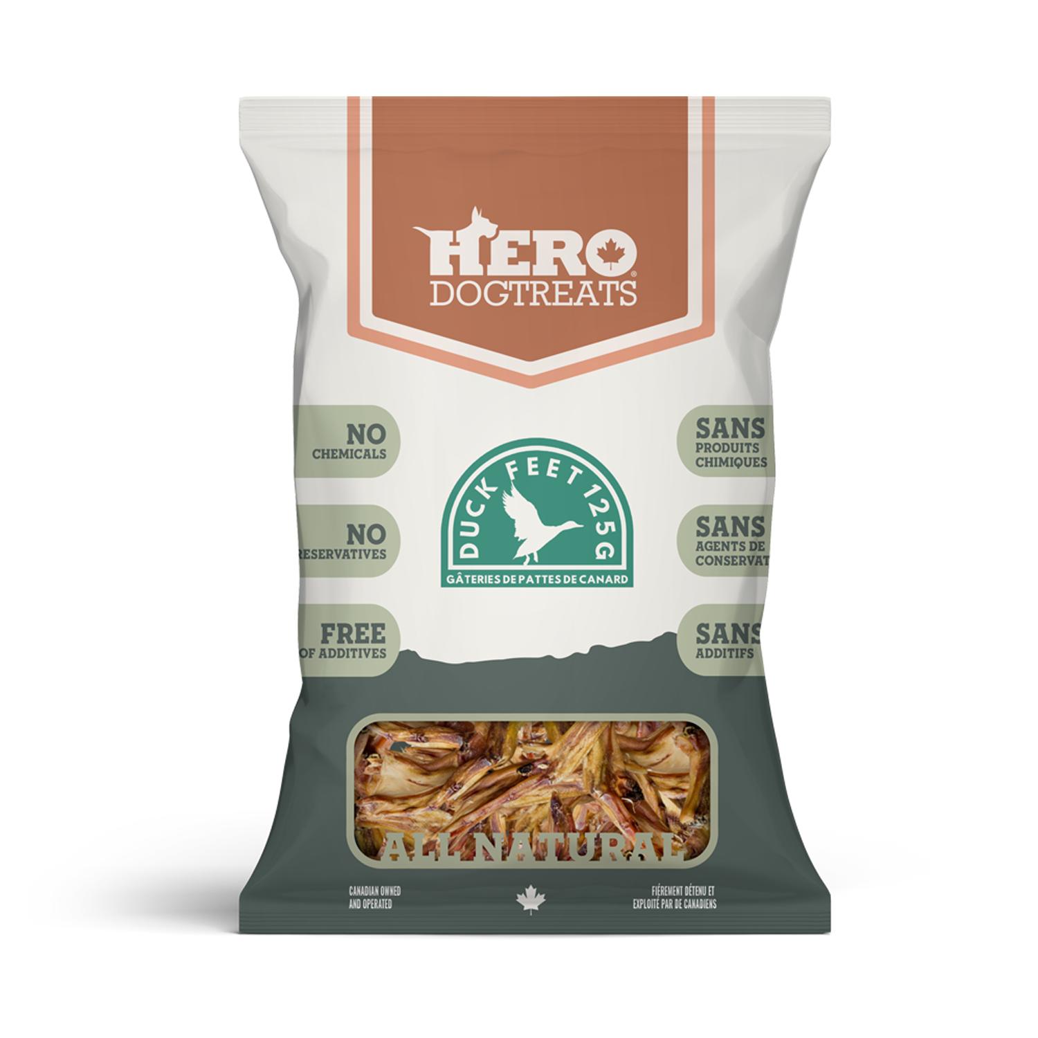 HeroDogTreats Duck Feet Dog Treats
