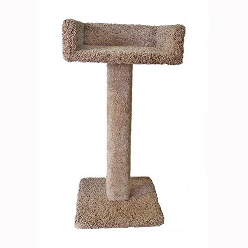 Cat Pro Post with Sleeping Tray, 17 x 17 x 37-in (Size: 17 x 17 x 37-in)